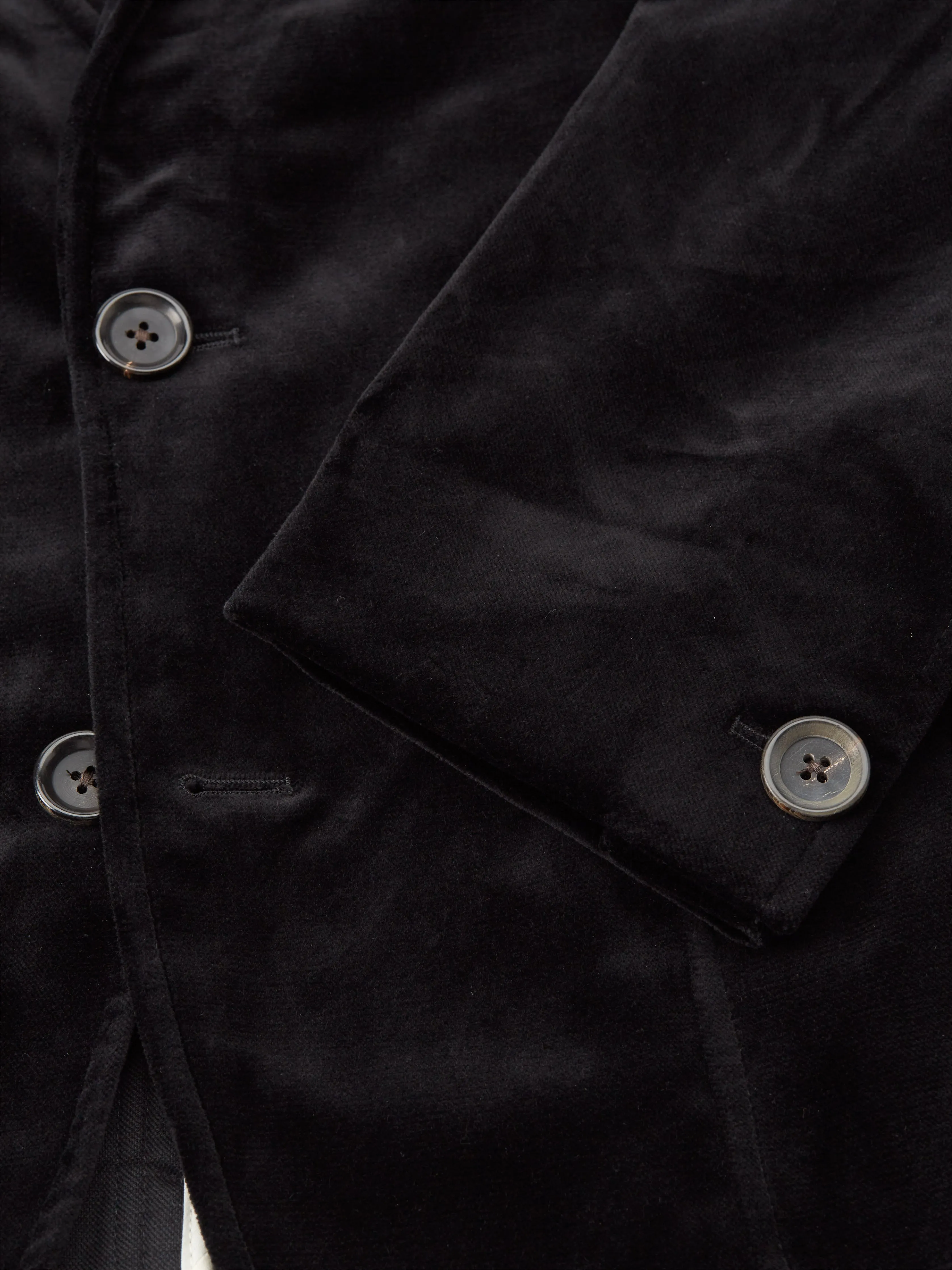 Mansfield Jacket Velvet Black