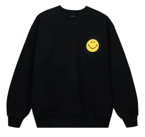 Market SMILEY® Vintage Wash Crewneck Black