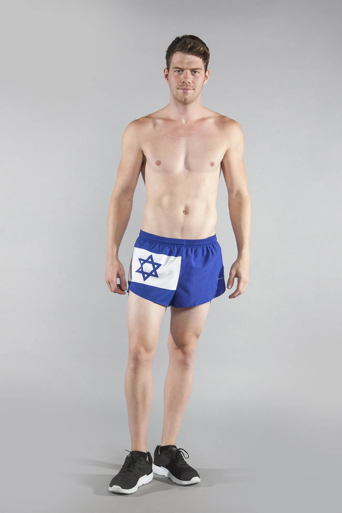 Men's 1" Elite Split Shorts- Israel