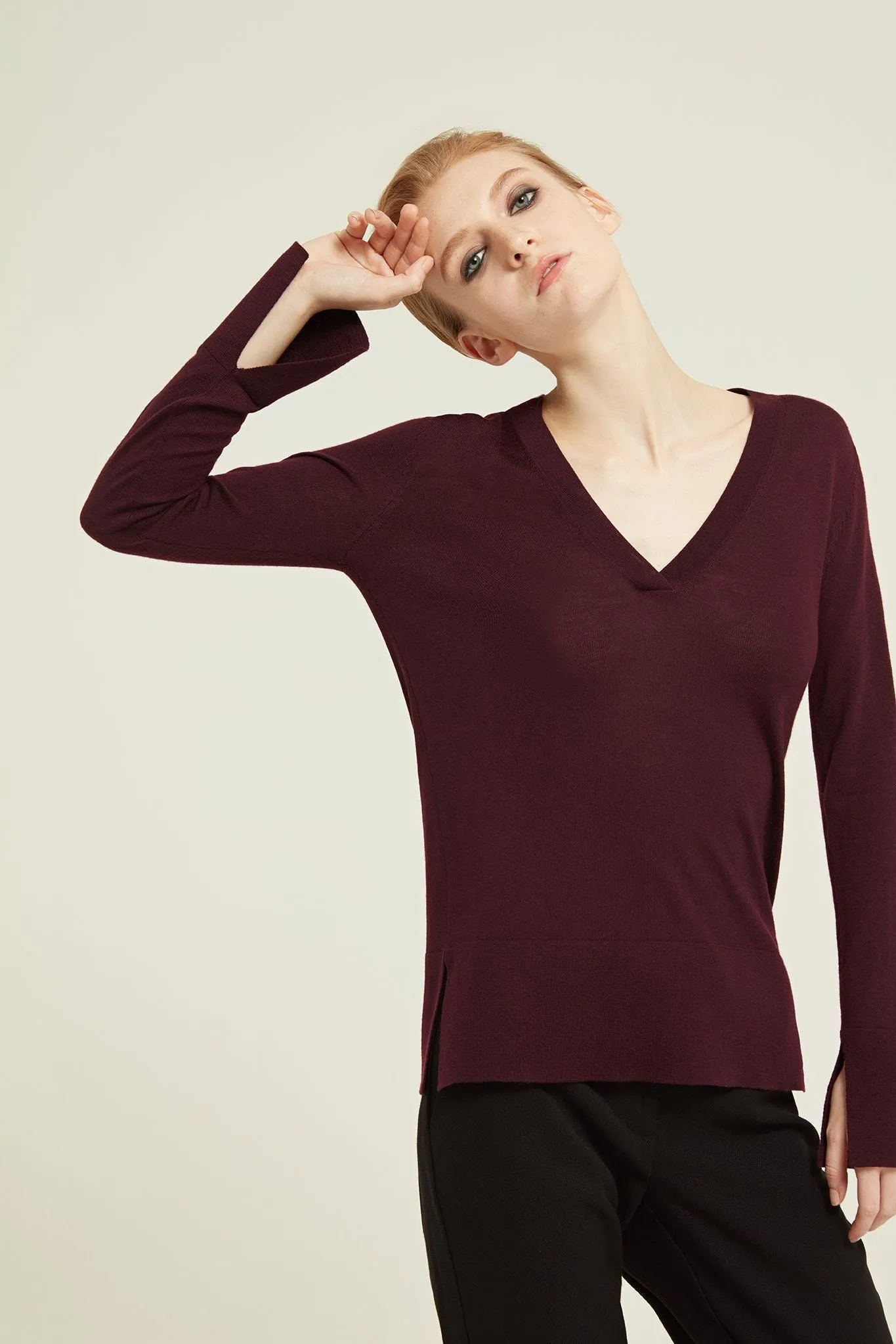 Merino V-Neck Sweater