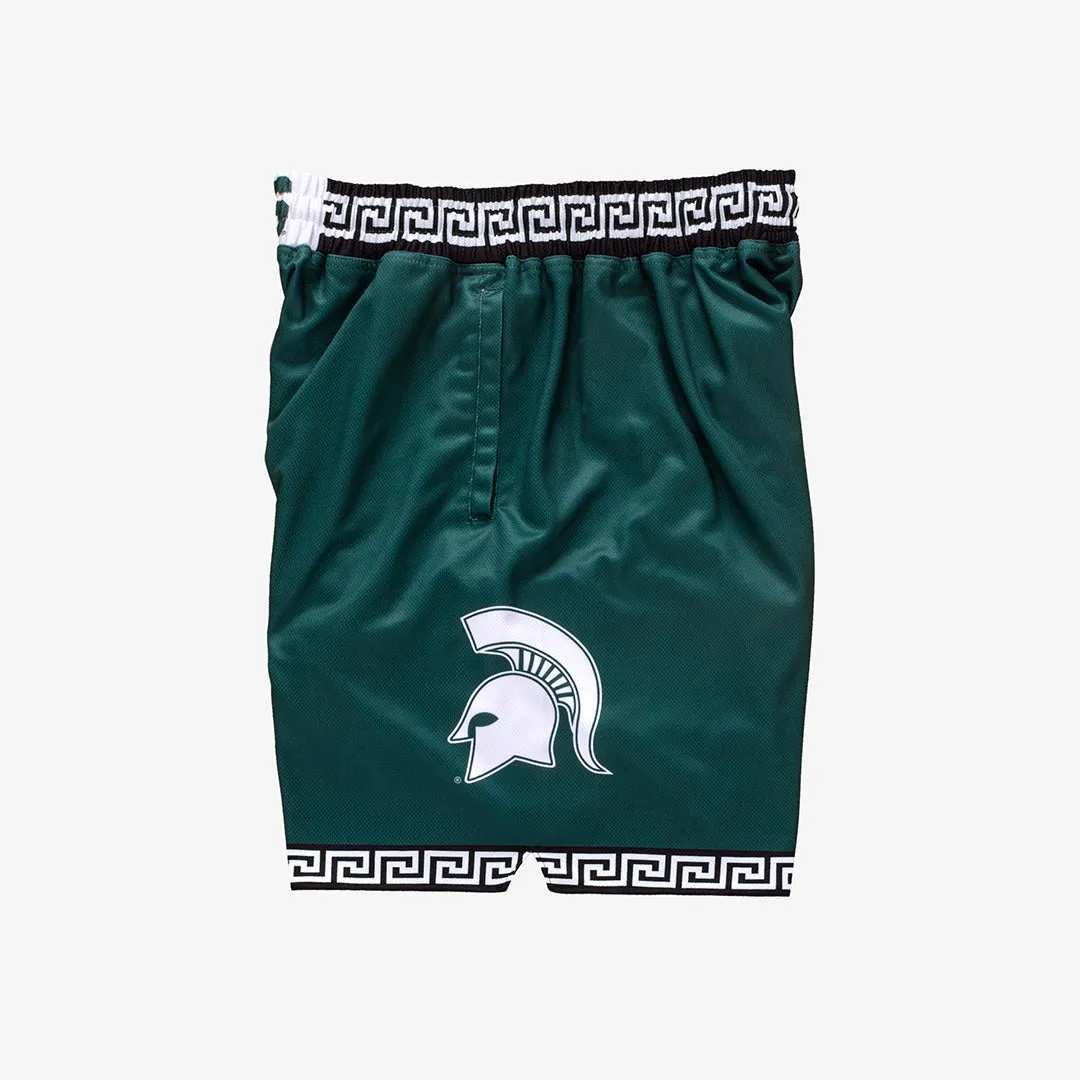 Michigan State Spartans 1999-2000 Retro Shorts (Away)