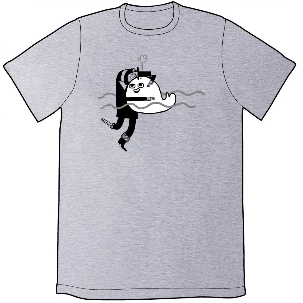 Optimized Title: Cool Moby Dick Graphic Tee for Men