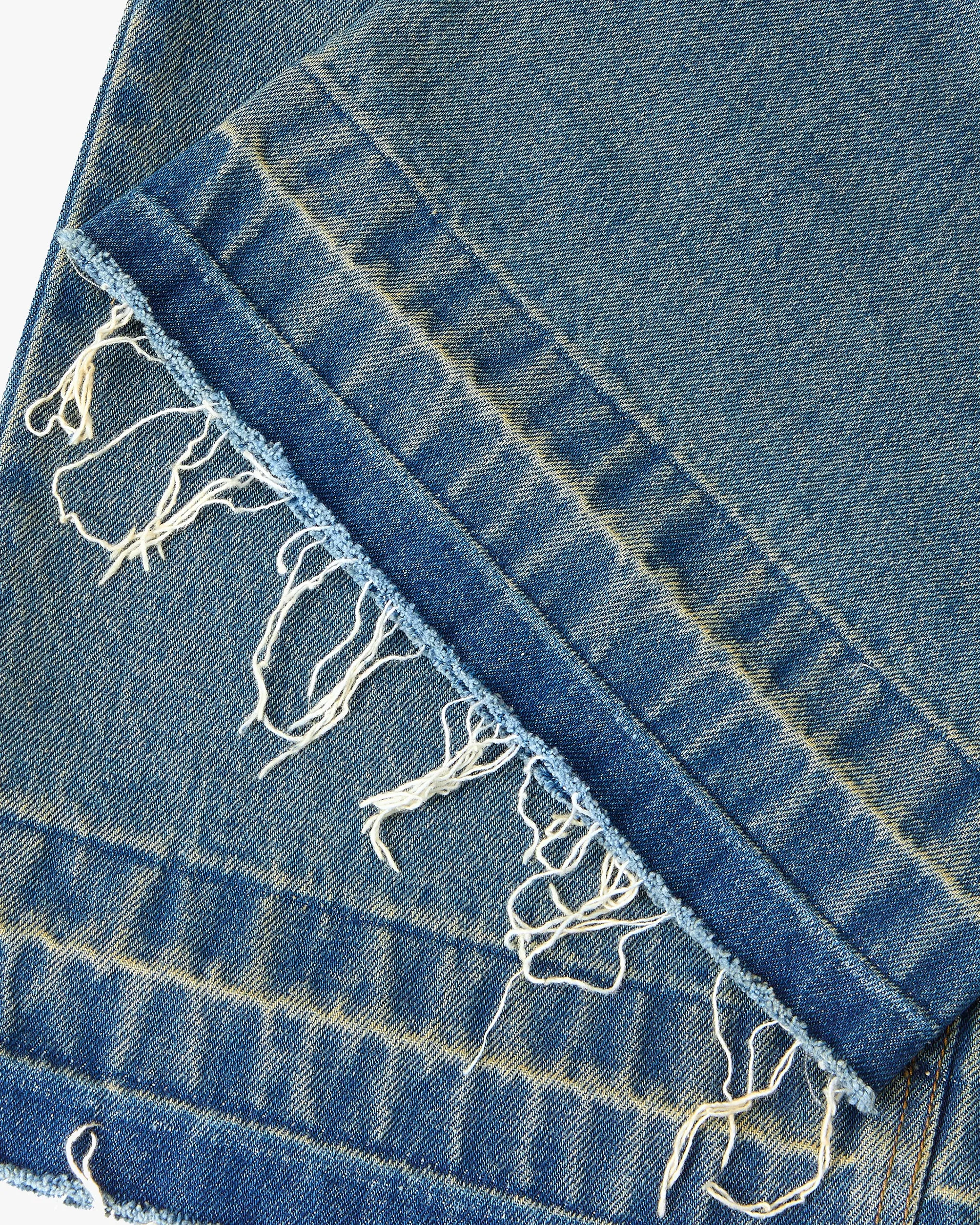 OLD BAGGY DENIM PANTS BLUE