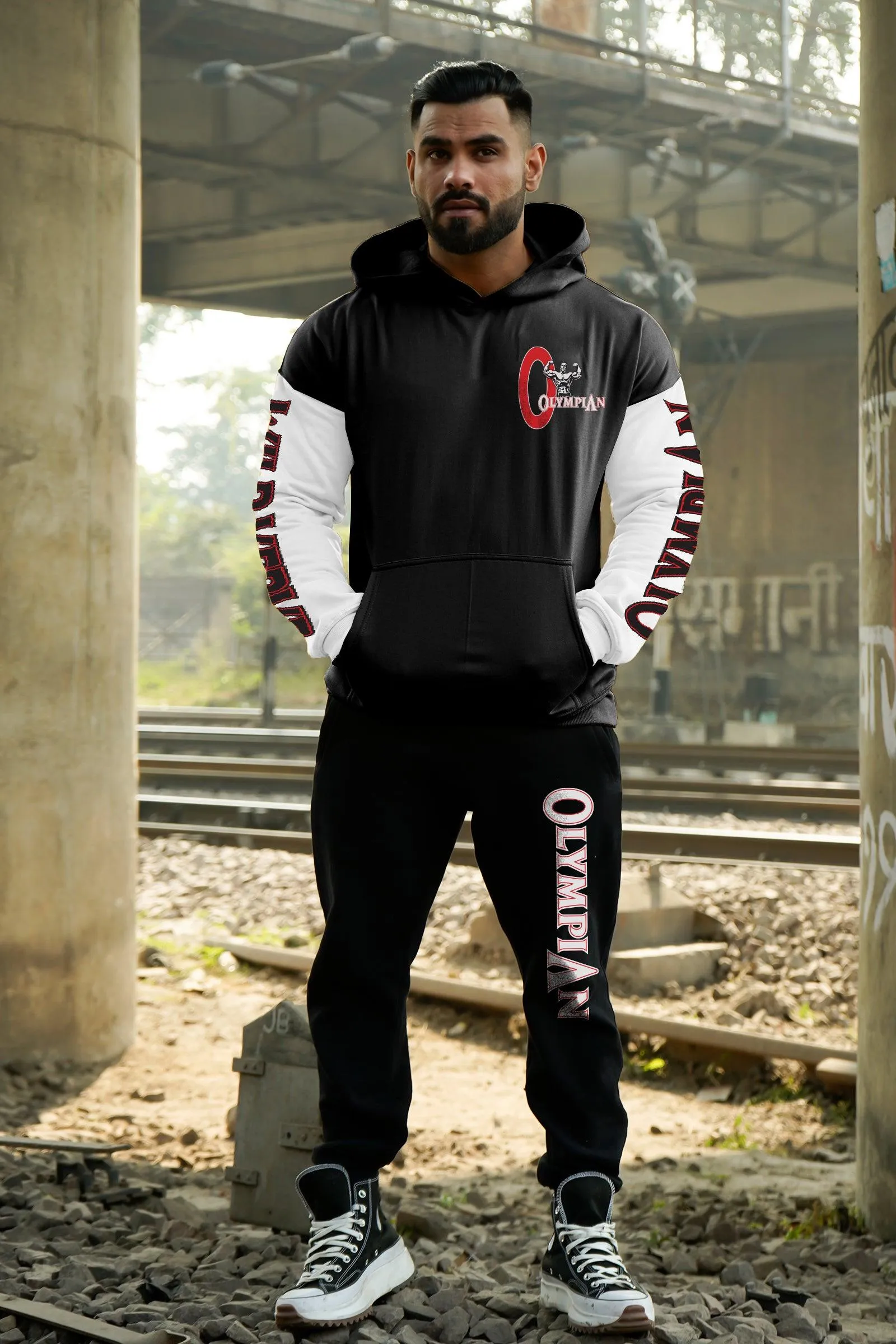 Olympian Dual Tone Limited Edition Hoodie (Black)