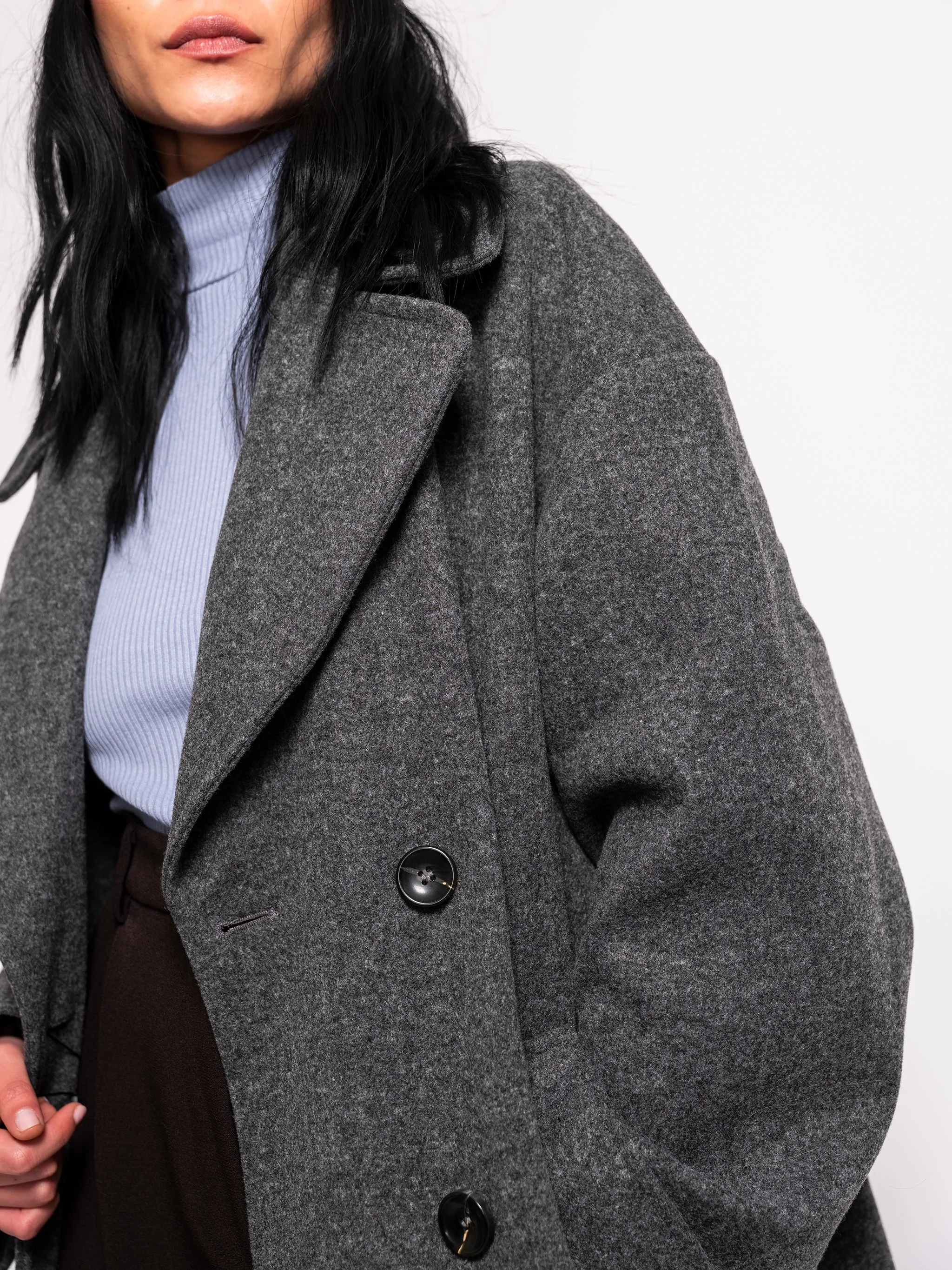 Oversized Wool Coat