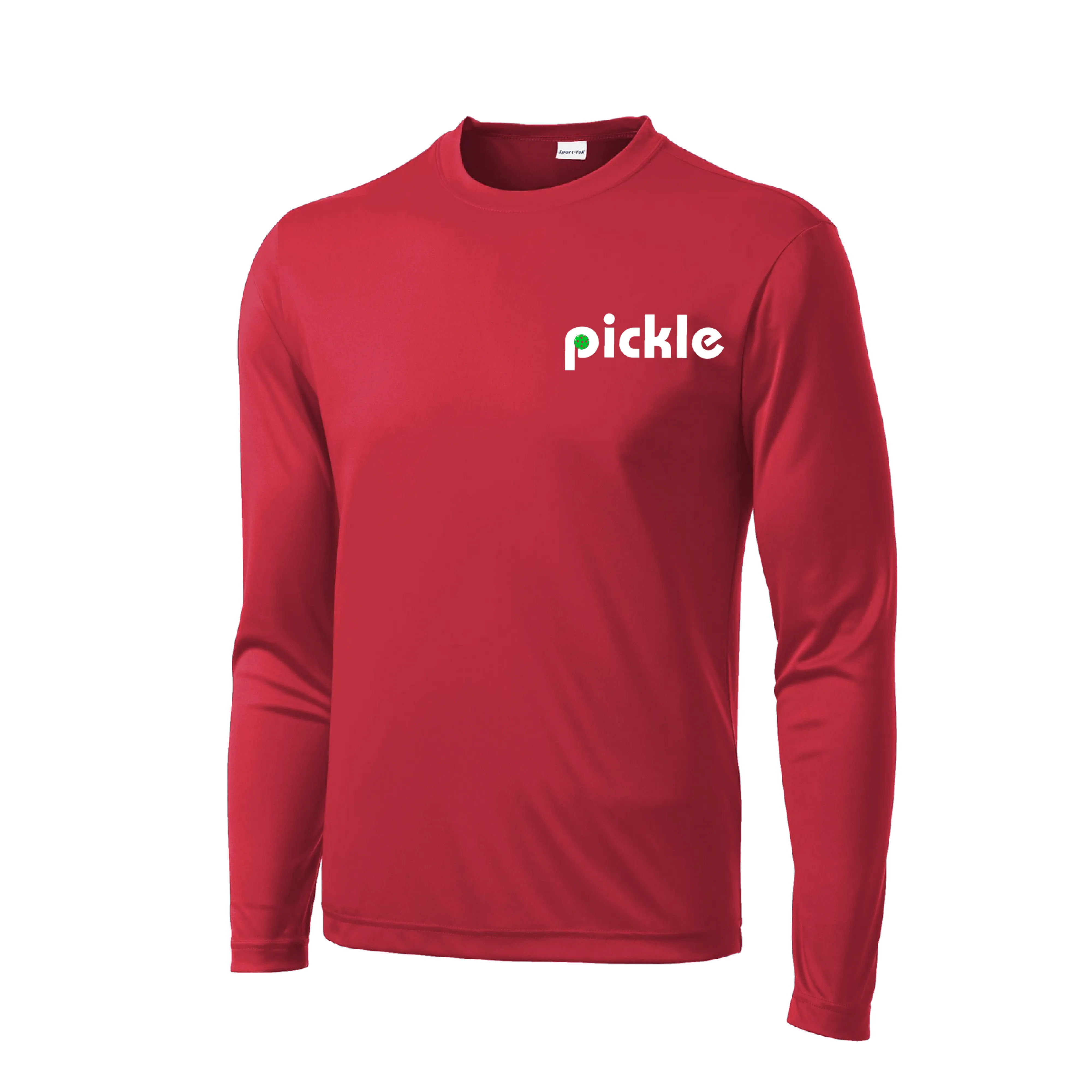 Pickle (Customizable) | Men's Long Sleeve Athletic Shirt | 100% Polyester