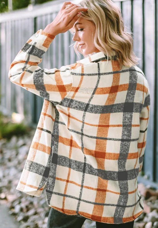 Plaid Comfy Jacket