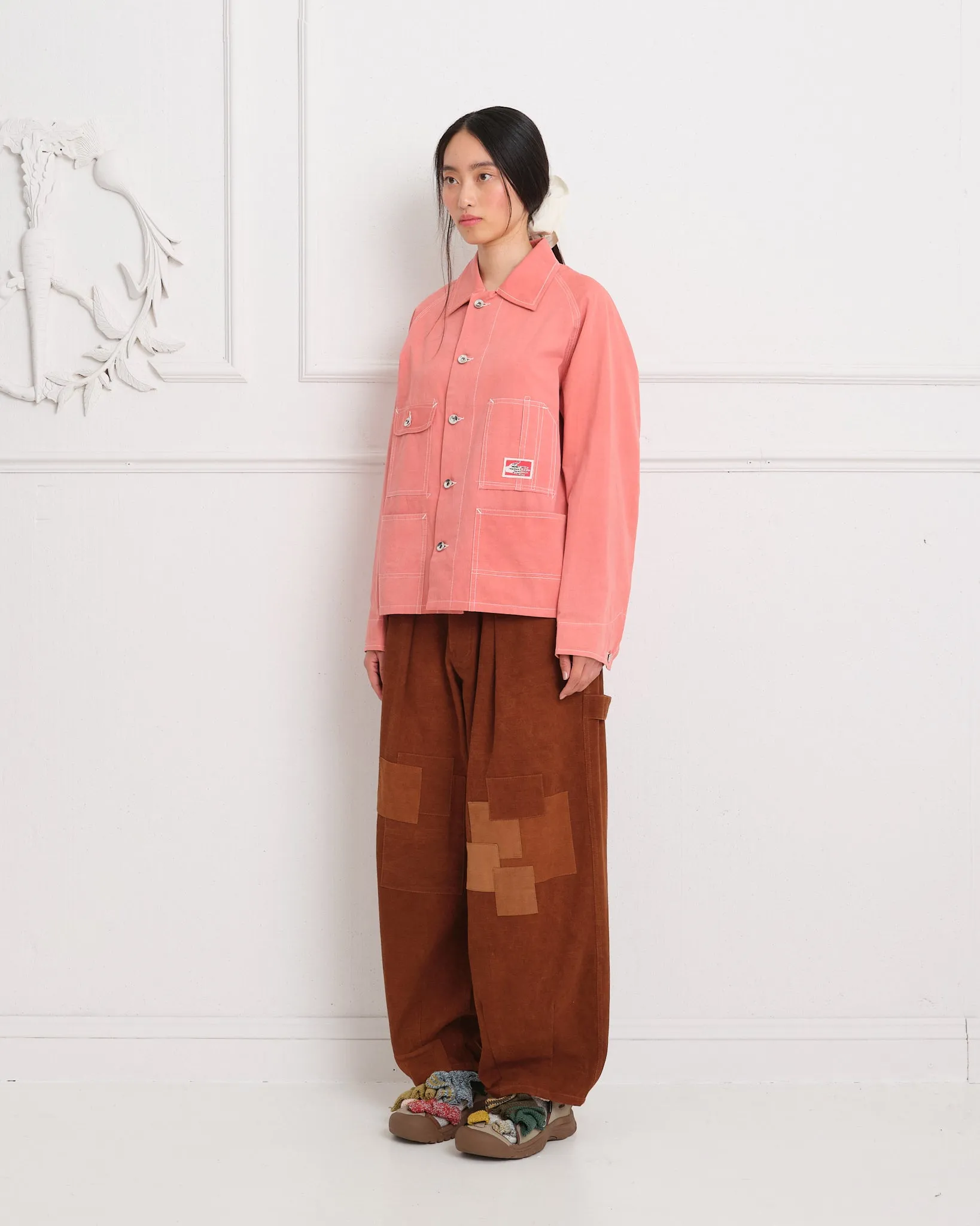 Railroad Jacket - Ancient Pink Wonky-Wear