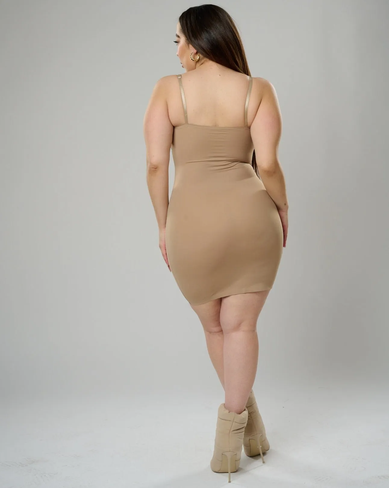 Sicri Smoothing Slip Dress 2.0 - Sand