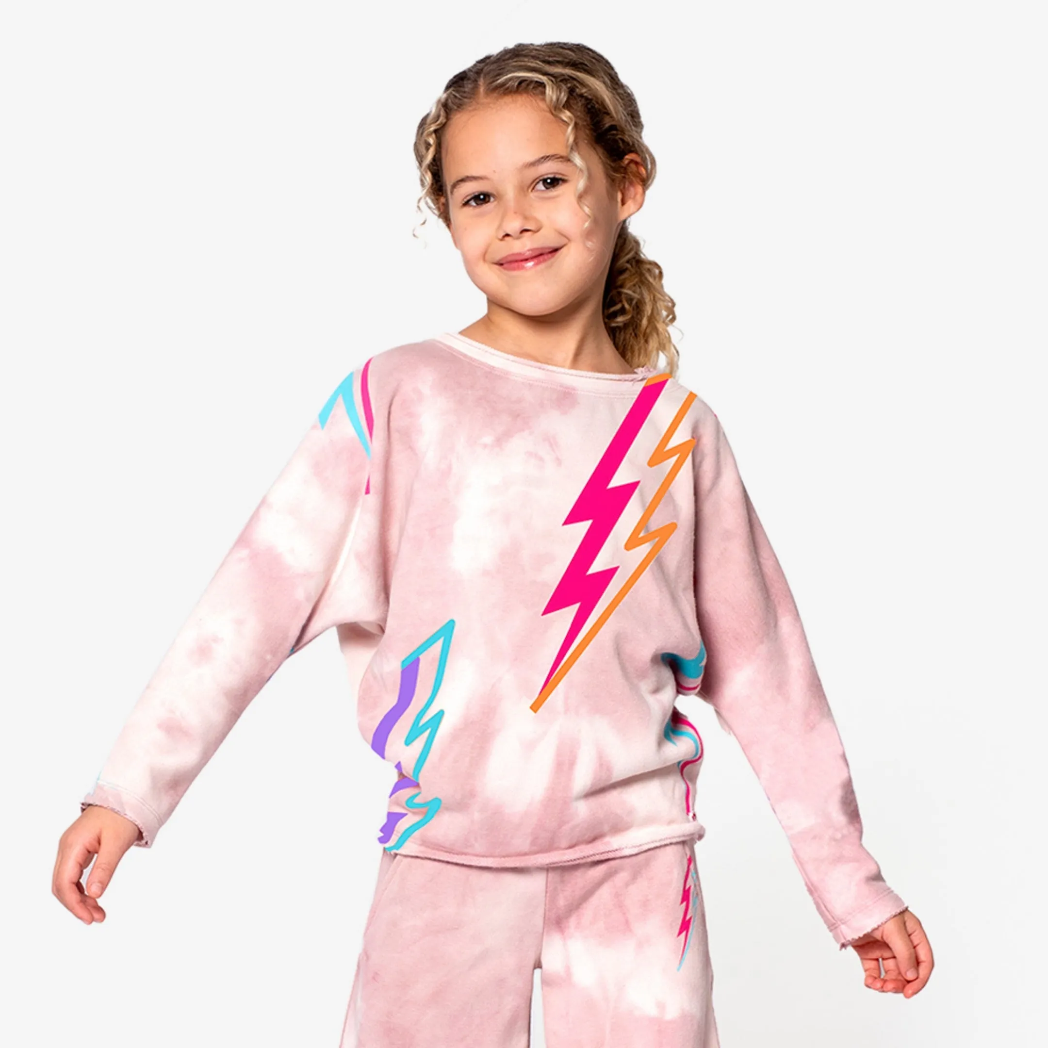 Slouchy Sweatshirt | Lightning Bolt