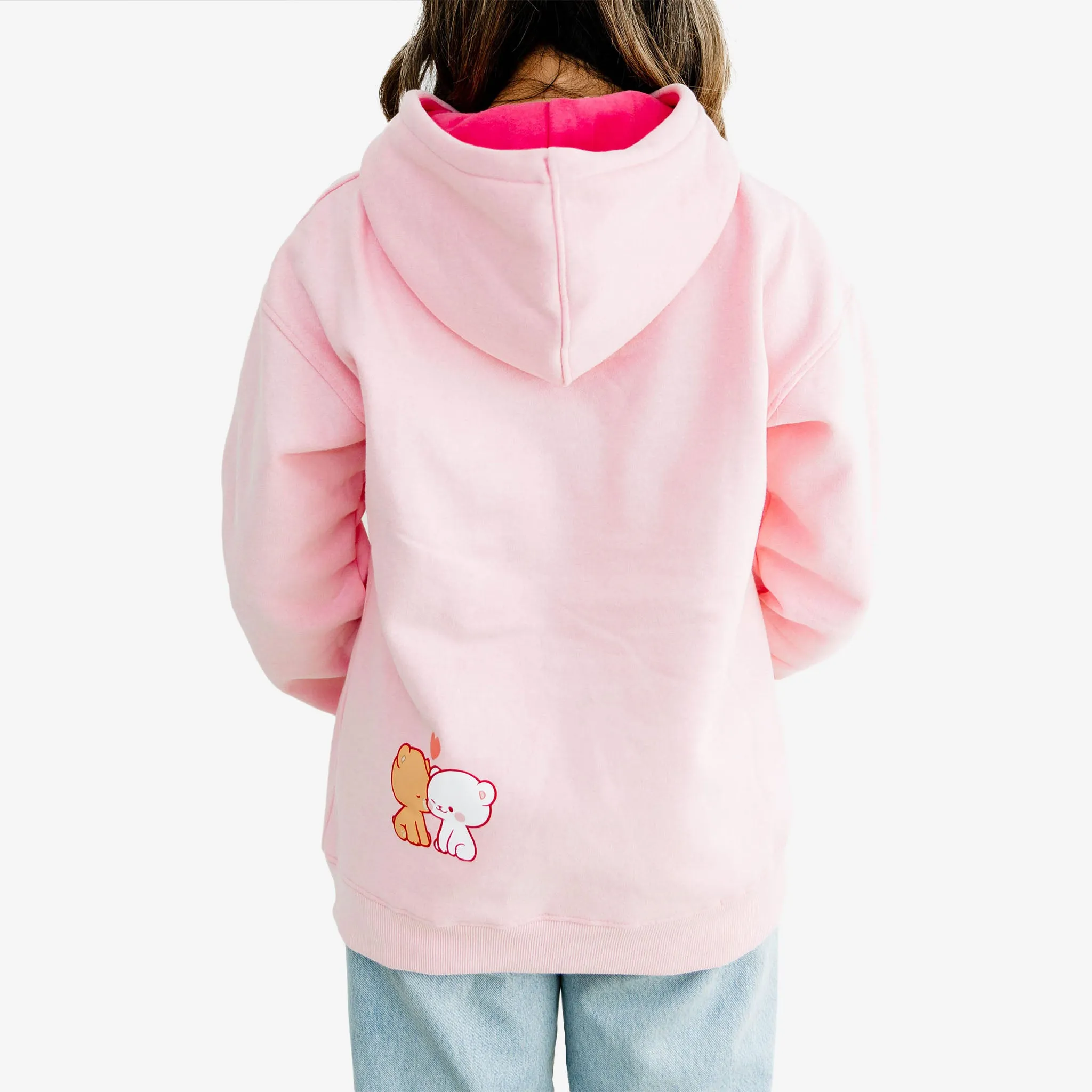 Smooch Hoodies - Pink