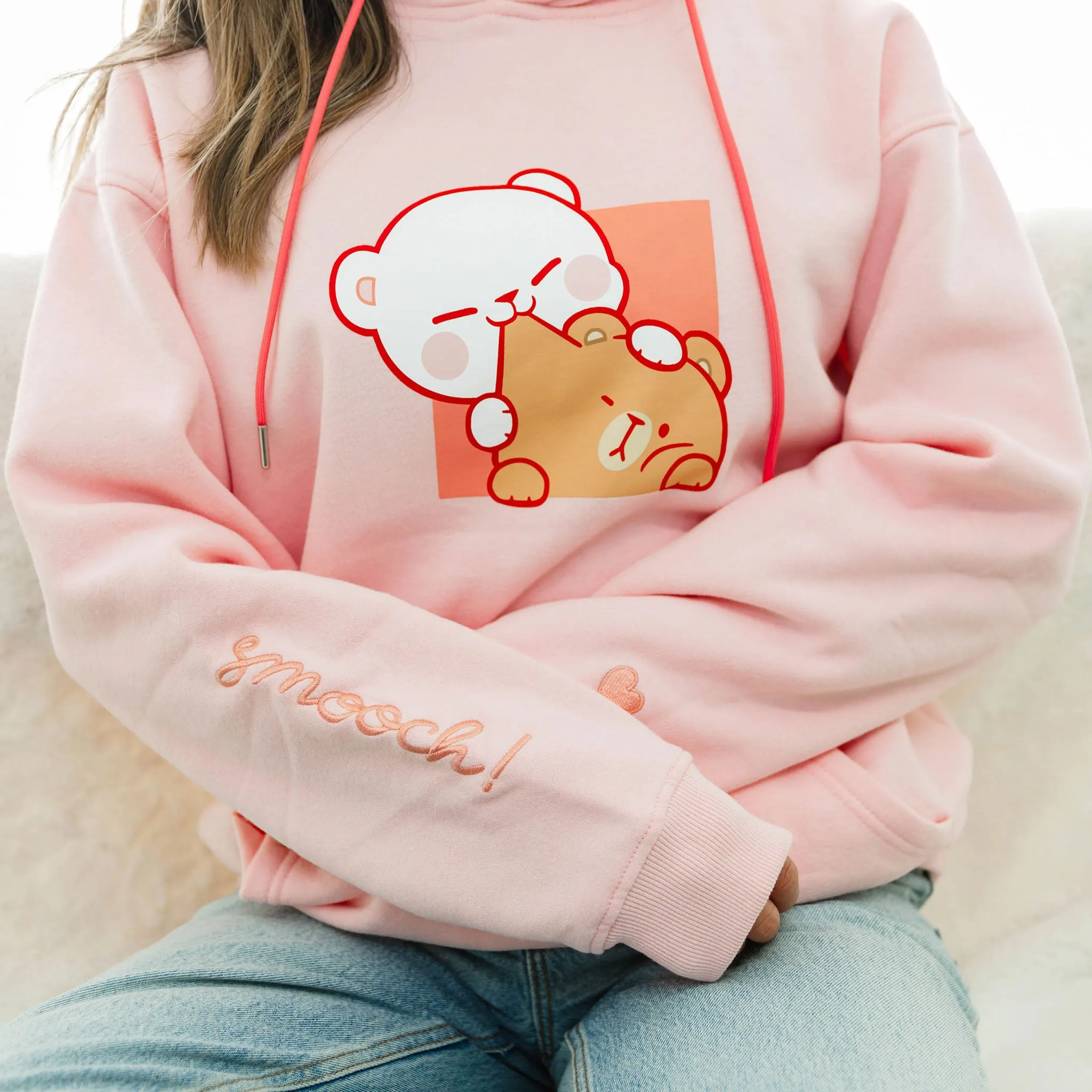 Smooch Hoodies - Pink