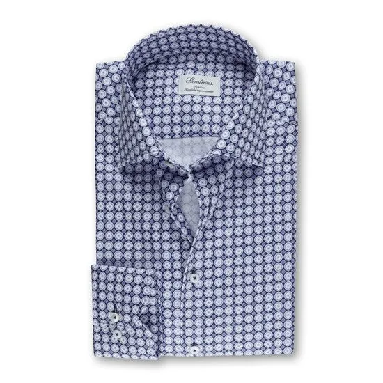 Stenstroms - New Slimline Shirt Medallion Patterned