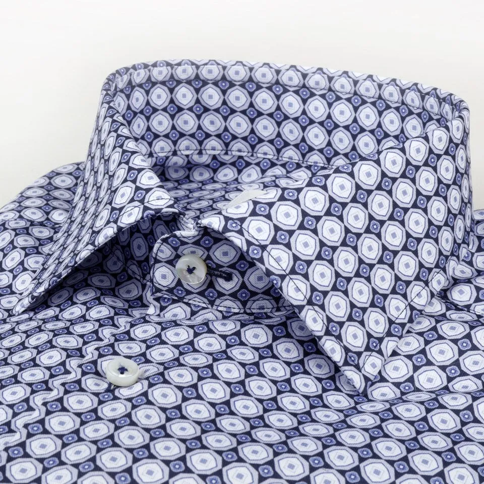 Stenstroms - New Slimline Shirt Medallion Patterned