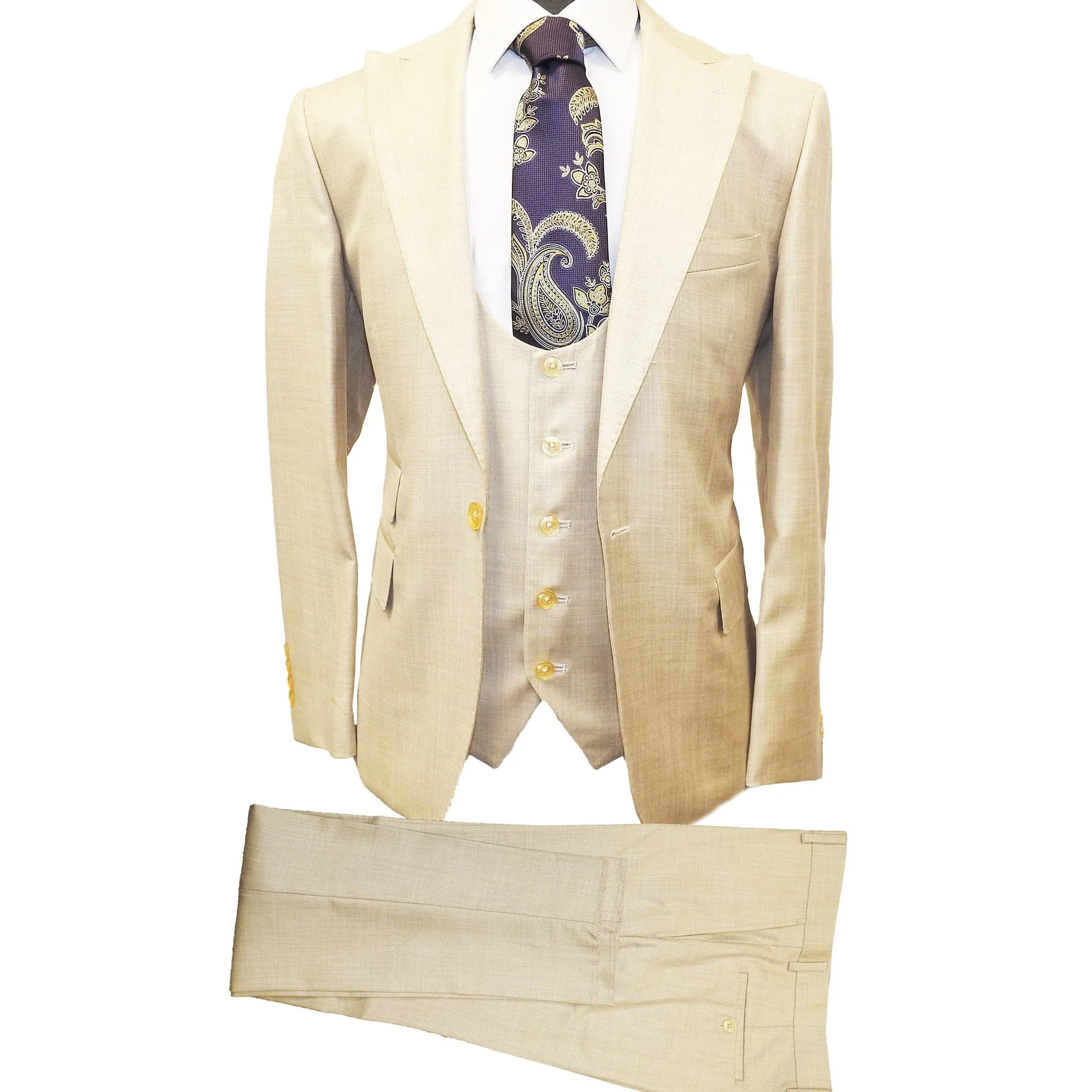 SYDNEY VESTED SUIT/Sydney-3pc