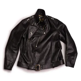 The Chevalier - Black Shinki Horsehide Pigment Finish