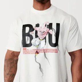 Vanquish DBZ Buu Vintage White Oversized T Shirt