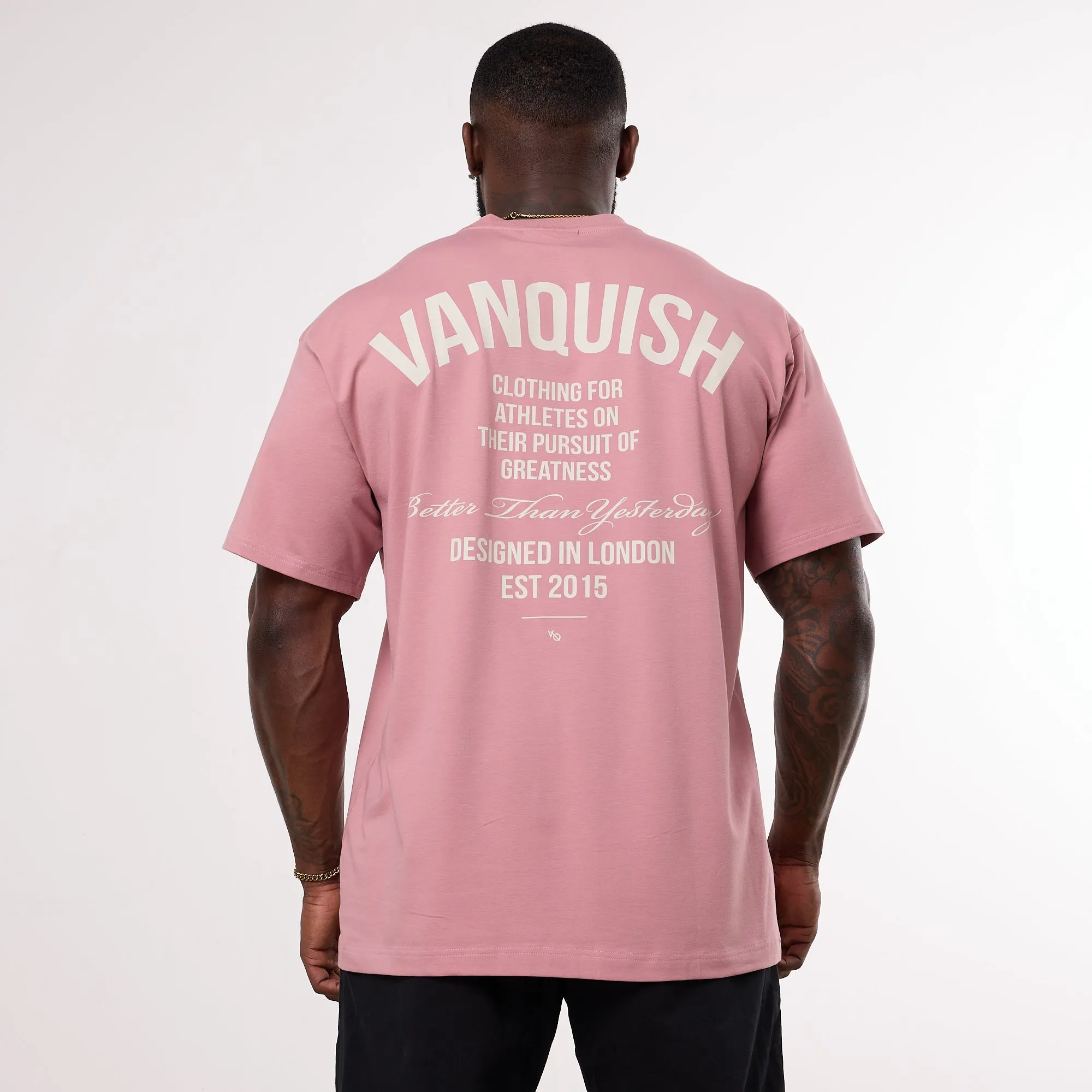 Vanquish TSP Pursuit Dusty Pink Oversized T Shirt