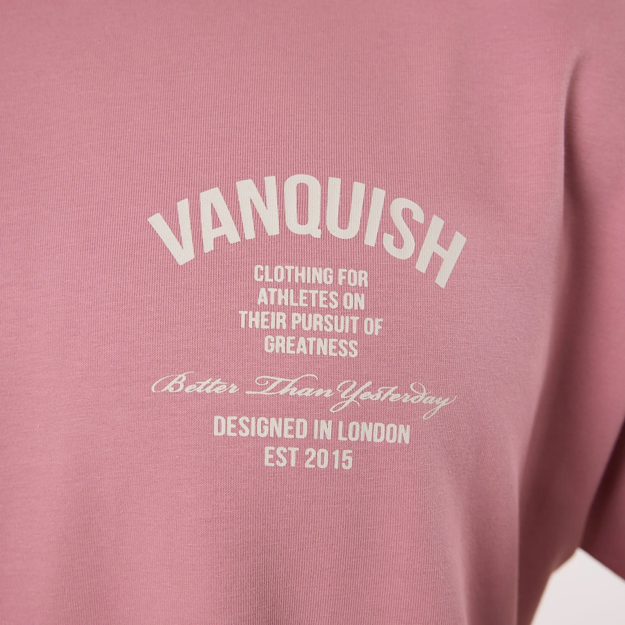 Vanquish TSP Pursuit Dusty Pink Oversized T Shirt