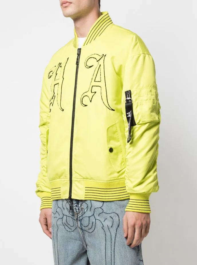 VENOM REVERSIBLE BOMBER JACKET BLACK/YELLOW