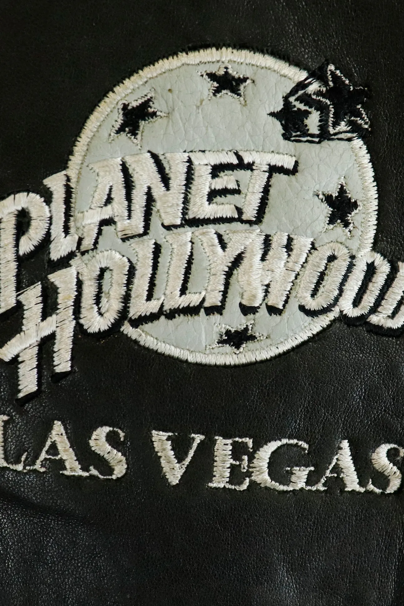 Vintage Planet Hollywood Las Vegas Leather Jacket