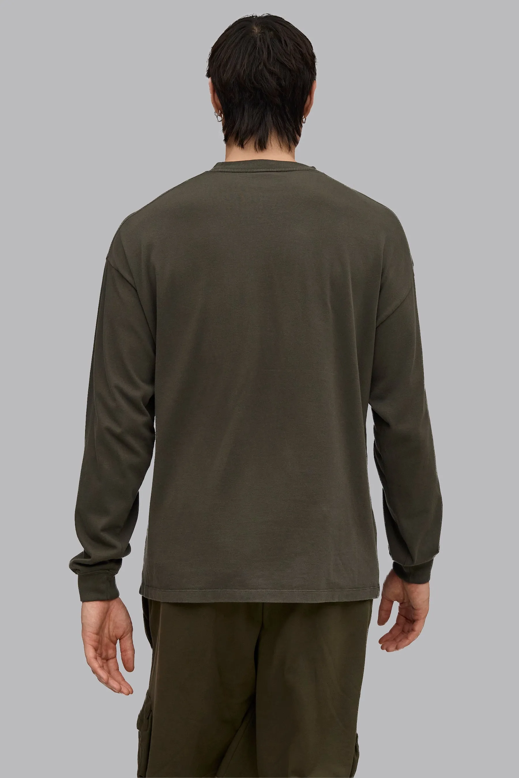 V_LYFE220 LONG SLEEVE T-SHIRT - Khaki