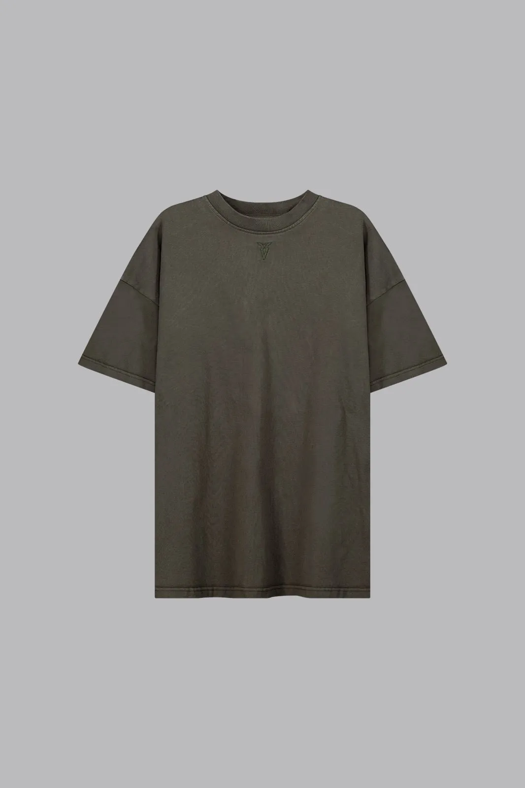 V_LYFE370 BOXY T-SHIRT - Khaki