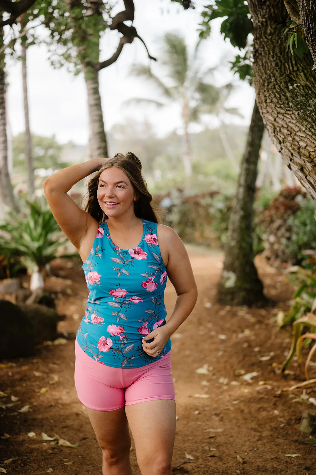 Wanderlust Top | Blue Floral | Final Sale