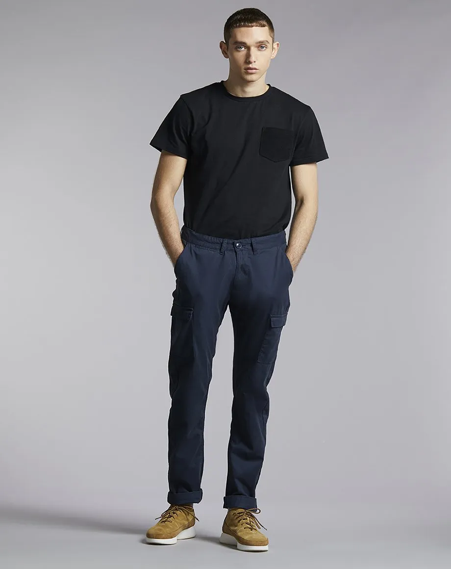 WILLZA CARGO MENS TROUSERS | NAVY