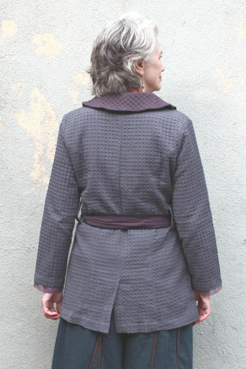 Women's Belted Cotton Jacket