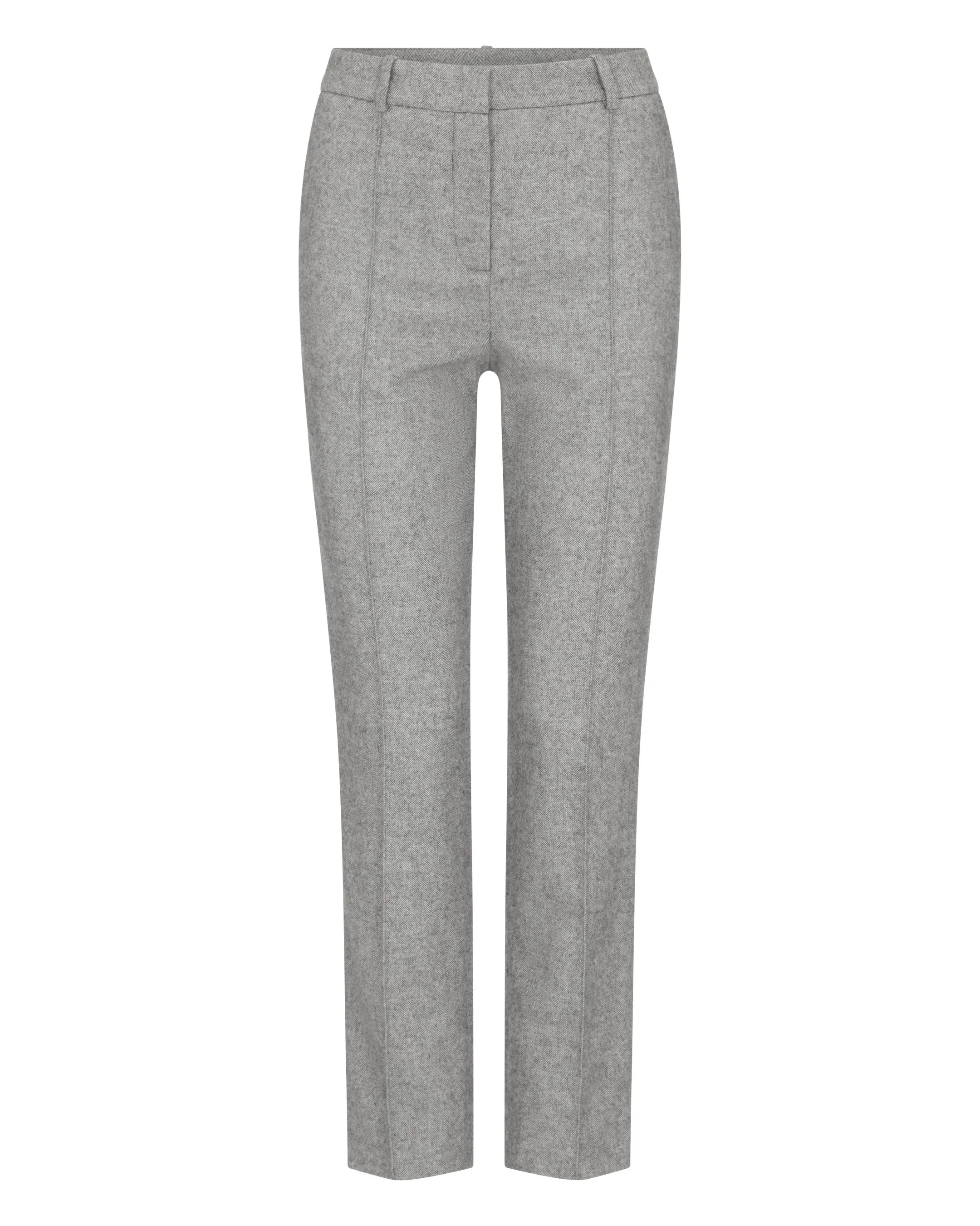 Women's Harper Herringbone Pant Grey