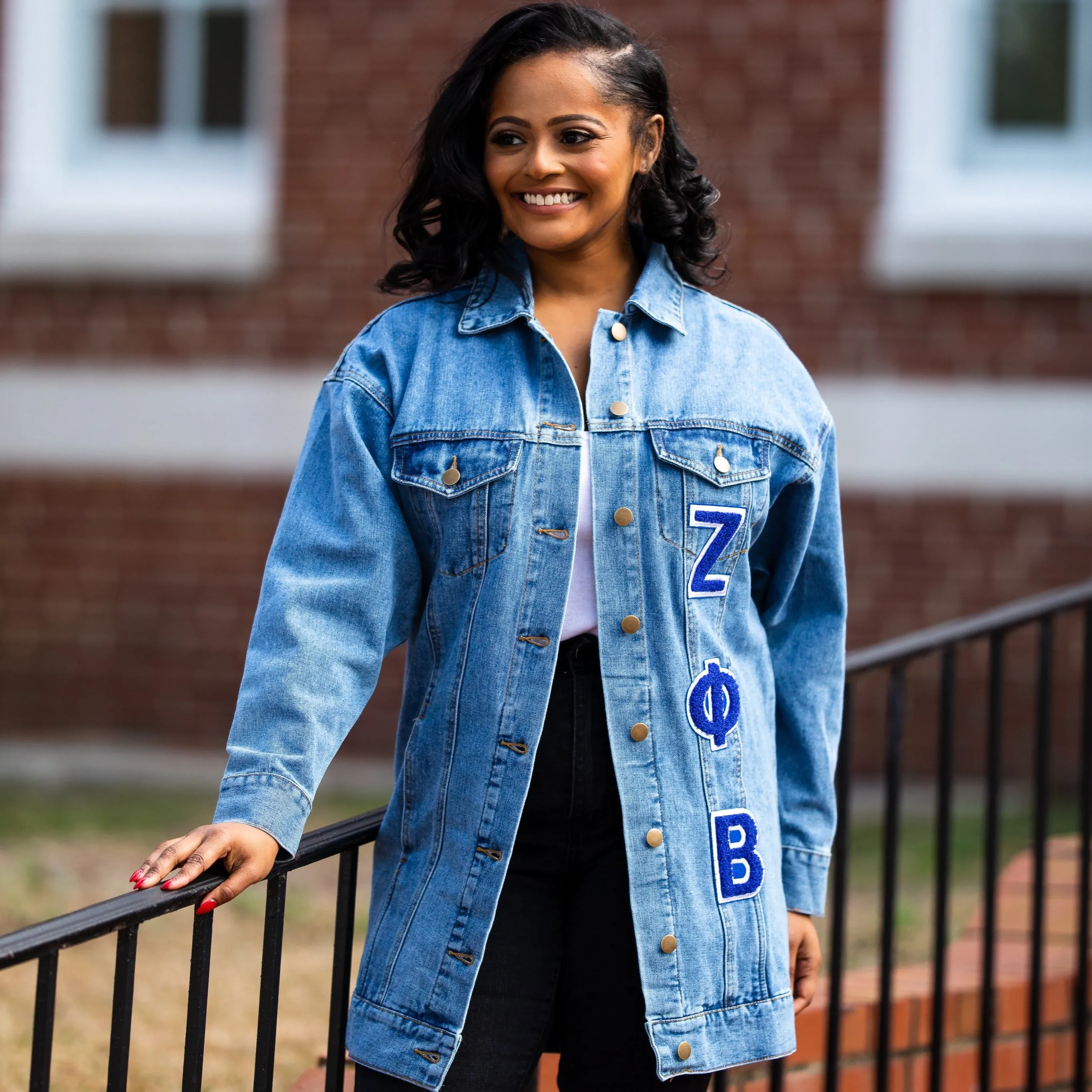 Zeta Boyfriend Denim Jacket